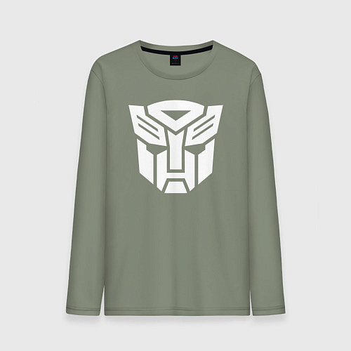 Мужской лонгслив Знак Трансформера / Авокадо – фото 1