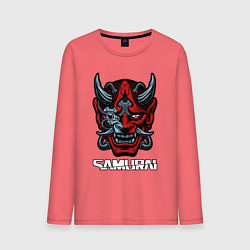 Мужской лонгслив Samurai mask