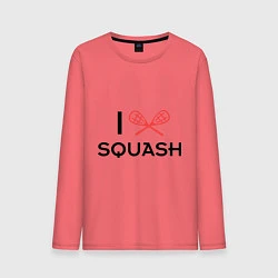 Мужской лонгслив I Love Squash