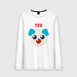 Мужской лонгслив You clown