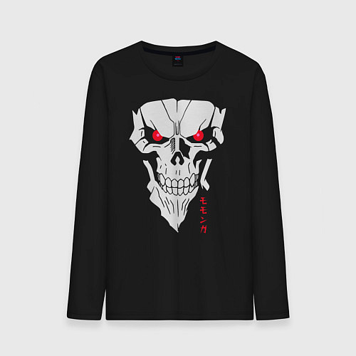 Мужской лонгслив Момонга Оверлорд / Черный – фото 1