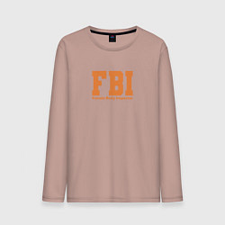 Мужской лонгслив Female Body Inspector - FBI