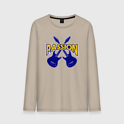 Мужской лонгслив Рок страсть