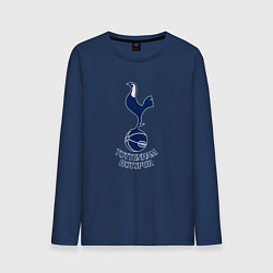 Лонгслив хлопковый мужской Tottenham Hotspur fc sport, цвет: тёмно-синий