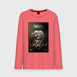 Мужской лонгслив Fallout armour poster
