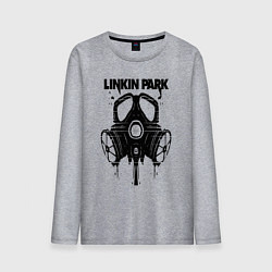 Мужской лонгслив Linkin Park - gas mask