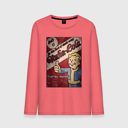 Мужской лонгслив Vault boy - nuclear cola