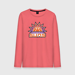 Лонгслив хлопковый мужской Phoenix Suns, цвет: коралловый