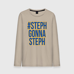 Мужской лонгслив Steph gonna Steph