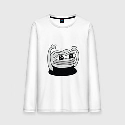 Мужской лонгслив Лягушонок радуется