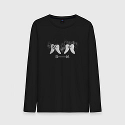 Лонгслив хлопковый мужской Depeche Mode - Memento mori tour merch, цвет: черный