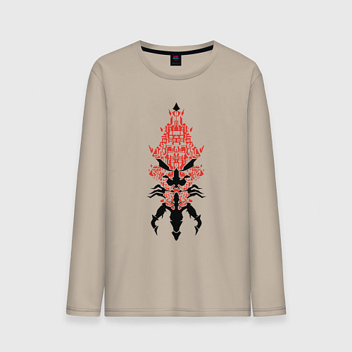 Мужской лонгслив Левиафан Mass Effect / Миндальный – фото 1