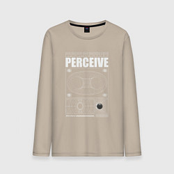 Мужской лонгслив Perceive streetwear