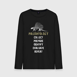 Мужской лонгслив Paleontology dimetrodon
