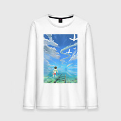 Мужской лонгслив Тихиро Огино Хаку