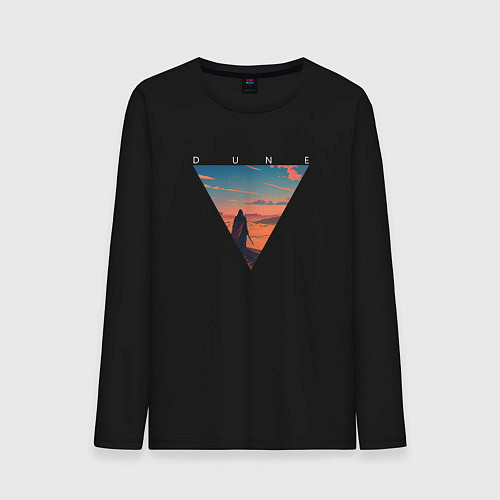Мужской лонгслив Dune - Desert / Черный – фото 1