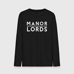 Мужской лонгслив Manor lords logo