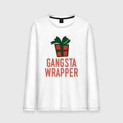 Мужской лонгслив Gangsta wrapper