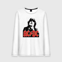 Мужской лонгслив ACDC Angus Young rock