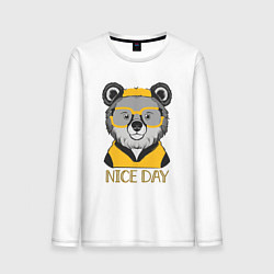 Мужской лонгслив Nice day