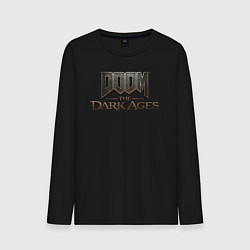 Мужской лонгслив Doom the dark ages logo