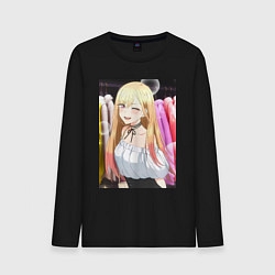 Мужской лонгслив Эта фарфоровая кукла влюбилась