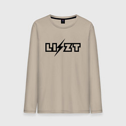 Мужской лонгслив Ференц Лист чёрный