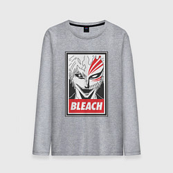 Лонгслив хлопковый мужской Блич, цвет: меланж