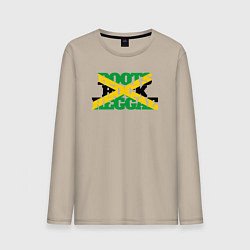 Мужской лонгслив Roots rock reggae