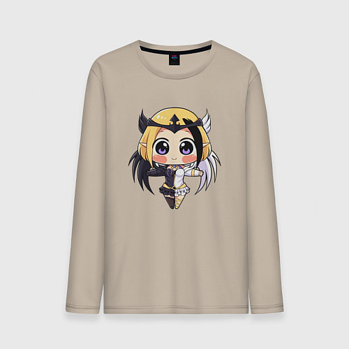 Мужской лонгслив Люнокс / Миндальный – фото 1