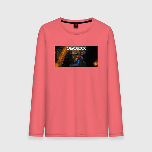 Мужской лонгслив Deadlock Infernus / Коралловый – фото 1
