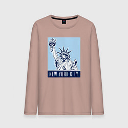 Мужской лонгслив New York style