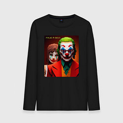 Мужской лонгслив Joker and Minecraft - collaboration