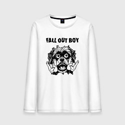 Мужской лонгслив Fall Out Boy - rock dog