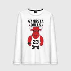 Мужской лонгслив Gangsta Bulls 23