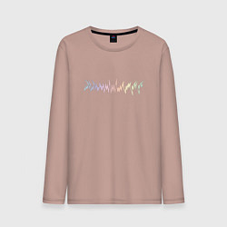 Мужской лонгслив Music art design