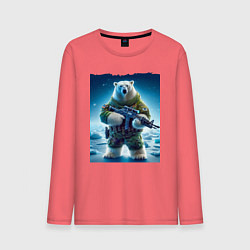 Мужской лонгслив Polar bear - special forces