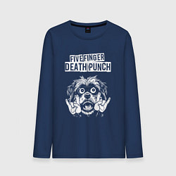 Мужской лонгслив Five Finger Death Punch rock dog