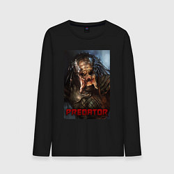 Мужской лонгслив Predator movie