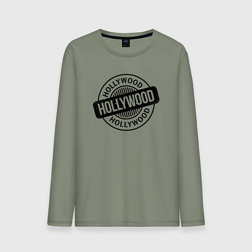 Мужской лонгслив Hollywood vibe / Авокадо – фото 1