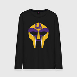 Лонгслив хлопковый мужской Doom Lakers, цвет: черный