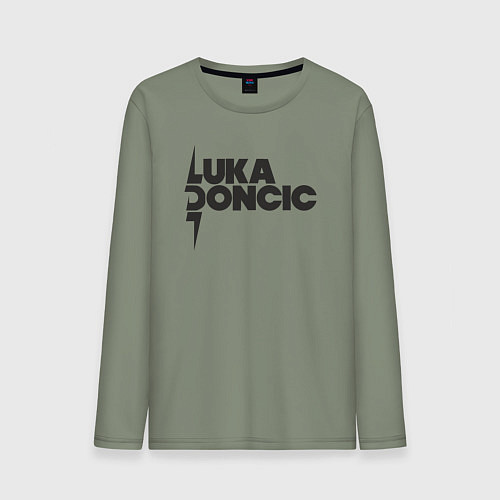 Мужской лонгслив Стиль Луки Дончича / Авокадо – фото 1