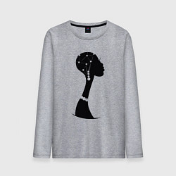 Лонгслив хлопковый мужской Woman Africa, цвет: меланж