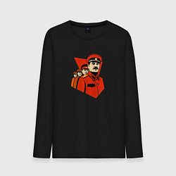 Мужской лонгслив За Родину - за Сталина