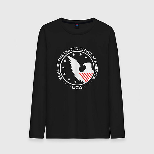 Мужской лонгслив UCA / Черный – фото 1