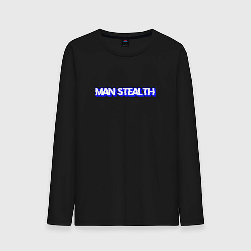 Мужской лонгслив Man stealth / Черный – фото 1