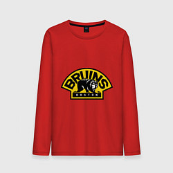 Лонгслив хлопковый мужской HC Boston Bruins Label, цвет: красный