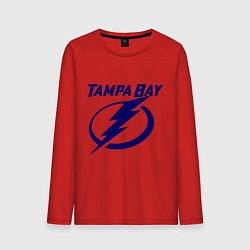 Лонгслив хлопковый мужской HC Tampa Bay, цвет: красный