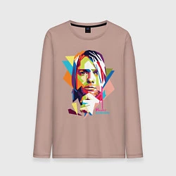 Мужской лонгслив Kurt Cobain: Colors