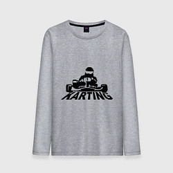 Мужской лонгслив Картинг